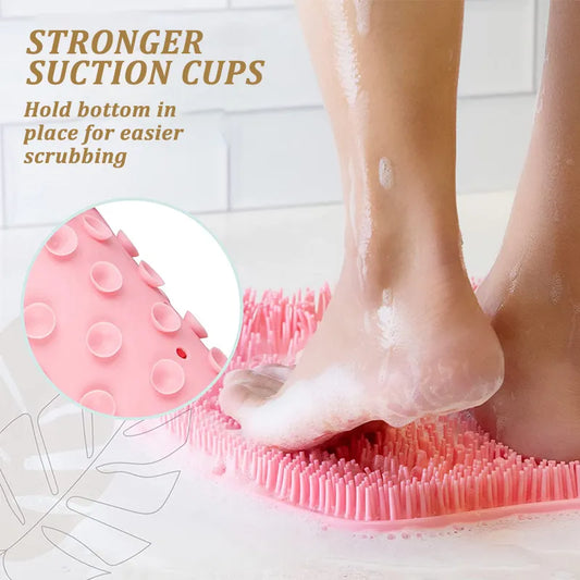 Silicone Multi-Purpose Back Brush Bathroom Non-Slip Wash